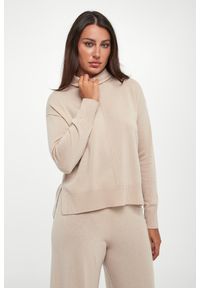 Weekend Max Mara - Golf damski z kaszmirem Scrivia WEEKEND MAX MARA. Typ kołnierza: golf. Materiał: kaszmir #1