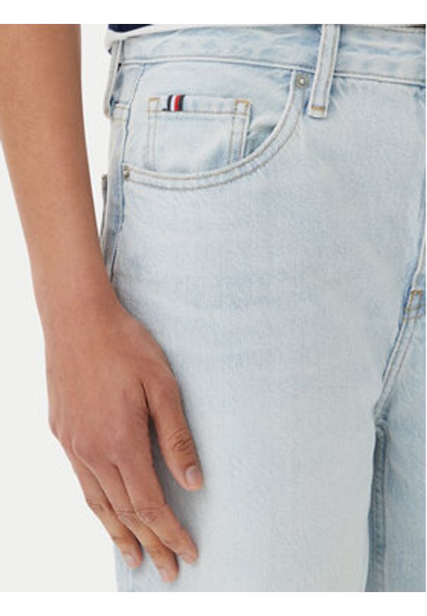 TOMMY HILFIGER - Tommy Hilfiger Jeansy WW0WW44370 Niebieski Tapered Fit. Kolor: niebieski