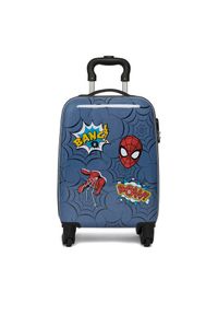 Walizka dziecięca Spiderman Ultimate. Kolor: niebieski. Wzór: motyw z bajki #1