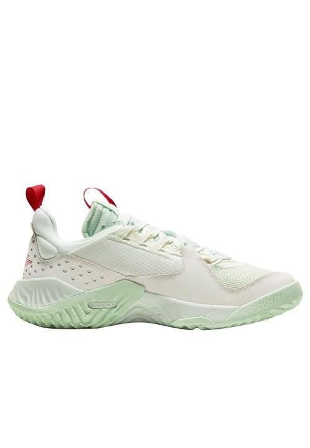 Buty koszykarskie męskie Nike Jordan Delta. Zapięcie: sznurówki. Kolor: biały, wielokolorowy, zielony. Materiał: materiał, syntetyk, tkanina. Szerokość cholewki: normalna