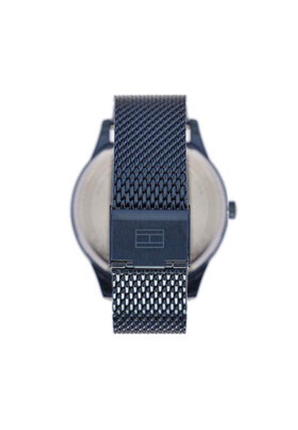 TOMMY HILFIGER - Tommy Hilfiger Zegarek Damon 1791421 Granatowy. Kolor: niebieski