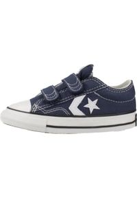 Buty Chłopak Converse Star Player 76 niebieski. Okazja: na co dzień. Kolor: niebieski