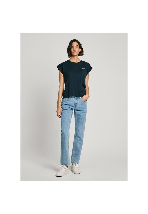 Koszulka damska Pepe Jeans Blooma. Kolor: niebieski