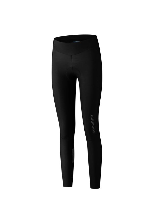 SHIMANO Damskie spodenki kolarskie KAEDE Tight. Kolor: czarny. Sport: kolarstwo