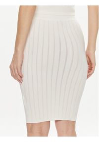 Marciano Guess Spódnica ołówkowa 4GGD00 5810Z Beżowy Slim Fit. Kolor: beżowy. Materiał: wiskoza #3