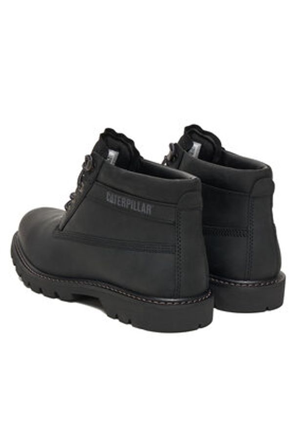 CAT Footwear Trapery Colorado 2.0 Chukka P726363 Czarny. Kolor: czarny. Materiał: nubuk, skóra