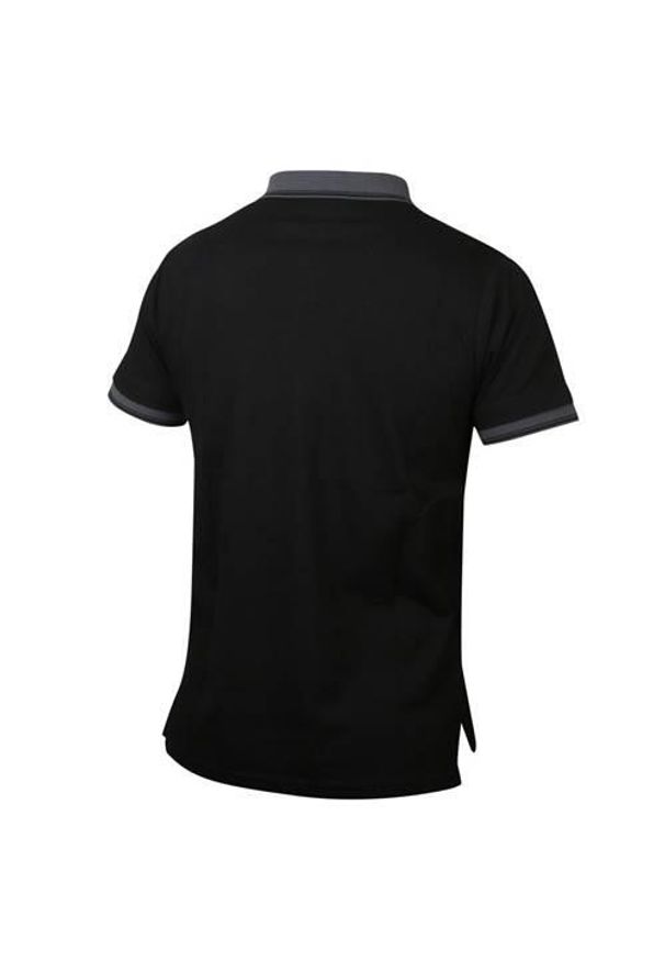 Koszulka polo do tenisa męska Joma Bali II. Typ kołnierza: polo. Kolor: czarny. Sport: tenis