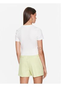 Edited T-Shirt EDT6963002 Biały Fitted Fit. Kolor: biały. Materiał: bawełna #2