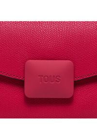 Tous - TOUS Torebka Mini Bolso Bandolera T Lucia 2002036925 Różowy. Kolor: różowy. Materiał: skórzane