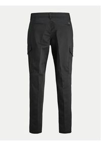 Jack & Jones - Jack&Jones Spodnie materiałowe Bill 12247358 Czarny Tapered Fit. Kolor: czarny. Materiał: bawełna #4