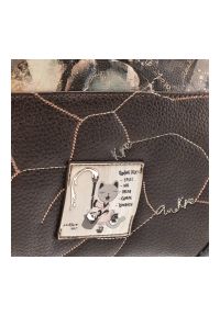 Anekke - Torebka ANEKKE - 37703-701 Brązowa. Kolor: brązowy. Sezon: jesień. Materiał: skórzane #9