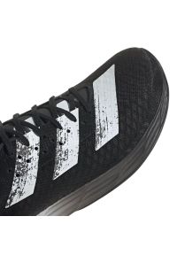 Adidas - Buty adidas Adizero Pro Shoes M GY6546 czarne. Kolor: czarny. Materiał: materiał, włókno, syntetyk, guma. Szerokość cholewki: normalna. Wzór: geometria #5