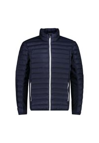 Kurtka puchowa CMP. Kolor: niebieski. Materiał: puch. Sport: turystyka piesza #1