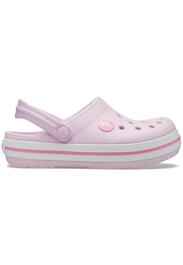 Crocs Chodaki Crocband dla dzieci. Kolor: różowy. Styl: sportowy