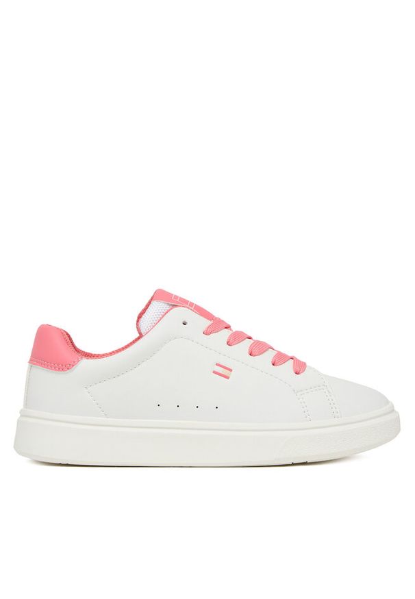 TOMMY HILFIGER - Sneakersy Tommy Hilfiger. Kolor: biały
