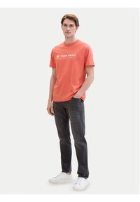 Tom Tailor T-Shirt 1041855 Czerwony Regular Fit. Kolor: czerwony. Materiał: bawełna #6