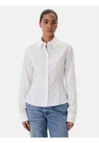 Guess Jeans Koszula W6RH66 WH7P1 Biały Regular Fit. Kolor: biały. Materiał: bawełna #1
