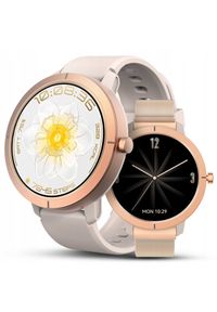 JG Smart - SMARTWATCH DAMSKI Z GPS POLSKIE MENU AMOLED ROZMOWY PULS SPORT WODOODPORNY. Rodzaj zegarka: smartwatch. Styl: sportowy