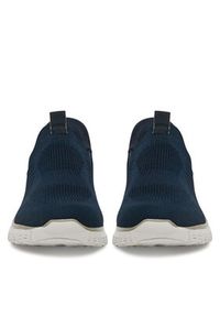 Rieker Sneakersy B6659-14 Granatowy. Kolor: niebieski. Materiał: materiał #2