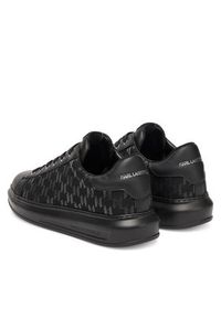 Karl Lagerfeld - KARL LAGERFELD Sneakersy KL52543 Czarny. Kolor: czarny. Materiał: skóra