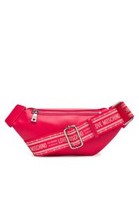 Love Moschino - LOVE MOSCHINO Saszetka nerka JC4223PP0MKF0615 Różowy. Kolor: różowy. Materiał: skóra #5