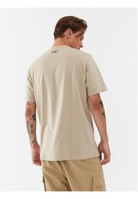Under Armour T-Shirt Ua Gl Foundation Ss 1326849 Khaki Loose Fit. Kolor: brązowy. Materiał: bawełna #5