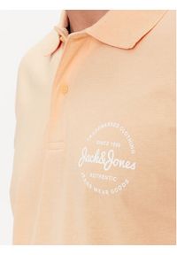Jack & Jones - Jack&Jones Polo Forest 12248621 Różowy Standard Fit. Typ kołnierza: polo. Kolor: różowy. Materiał: bawełna, syntetyk #6