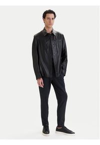 BOSS Kurtka skórzana PS Spirit70 50560422 Czarny Regular Fit. Kolor: czarny. Materiał: skóra #6