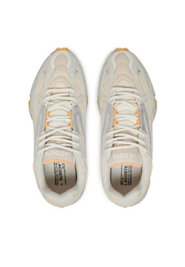 Lacoste Sneakersy 7-48SMA0058 Brązowy. Kolor: brązowy. Materiał: materiał