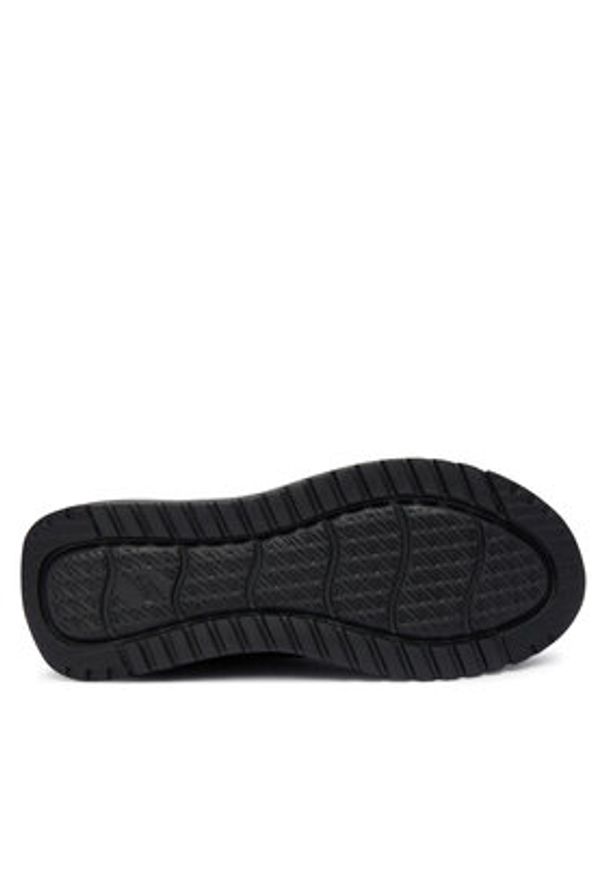skechers - Skechers Botki On-The-Go Stellar 144775/BBK Czarny. Kolor: czarny. Materiał: zamsz, skóra