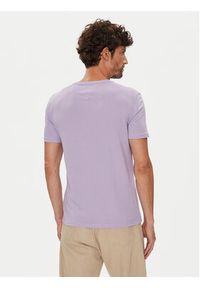 Tommy Jeans T-Shirt Jaspe DM0DM20363 Fioletowy Slim Fit. Kolor: fioletowy. Materiał: bawełna, syntetyk #2