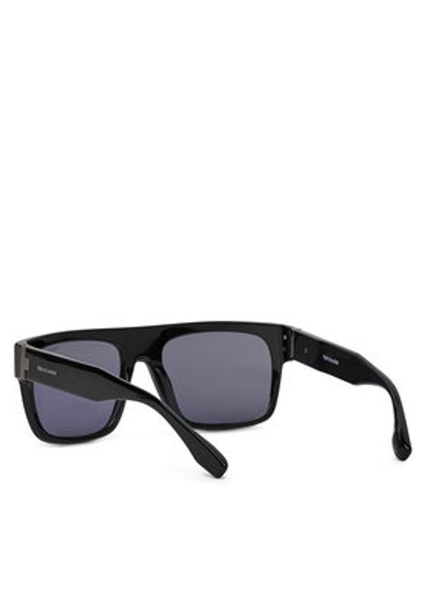 Trussardi Jeans - Trussardi Okulary przeciwsłoneczne TSM9061 Czarny. Kolor: czarny