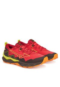 Mizuno Buty do biegania Wave Daichi 9 J1GJ2571 Czerwony. Kolor: czerwony. Materiał: materiał. Model: Mizuno Wave