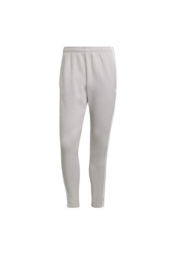 Spodnie do piłki nożnej męskie Adidas Squadra 21 Sweat Pants. Kolor: szary. Materiał: dresówka. Sport: fitness, piłka nożna