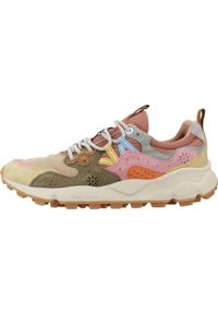 Flower Mountain - Kapcie FLOWER MOUNTAIN YAMANO 3 SRA Rose. Kolor: różowy. Materiał: skóra. Styl: sportowy