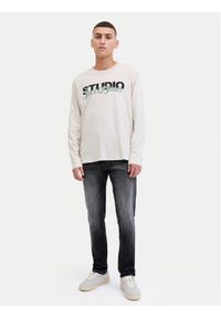 Jack & Jones Jeansy Glenn 12289778 Czarny Slim Fit. Kolor: czarny