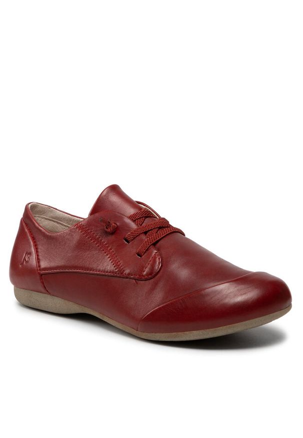 Półbuty Josef Seibel. Kolor: czerwony