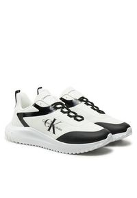 Calvin Klein Jeans Sneakersy Eva Runner Low Lace Ml YM0YM00968 Biały. Kolor: biały. Materiał: materiał #5