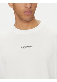 G-Star RAW - G-Star Raw T-Shirt Center D24780-C336 Biały Regular Fit. Kolor: biały. Materiał: bawełna #5