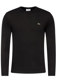 Lacoste Longsleeve TH6712 Czarny Regular Fit. Kolor: czarny. Materiał: bawełna. Długość rękawa: długi rękaw #5