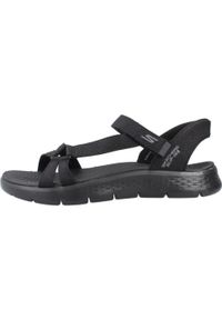 skechers - Sandały Skechers Model Slip-ins Go Walk Flex Kolor Czarny. Kolor: czarny. Materiał: materiał