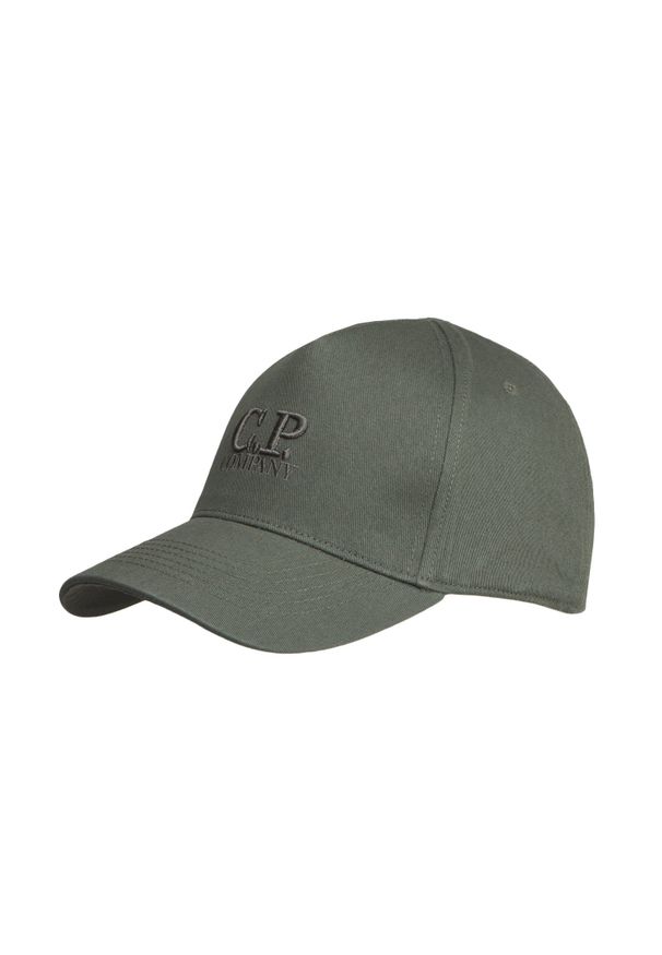 CP Company - Czapka C.P. COMPANY BASEBALL CAP. Materiał: bawełna. Wzór: haft. Sezon: lato