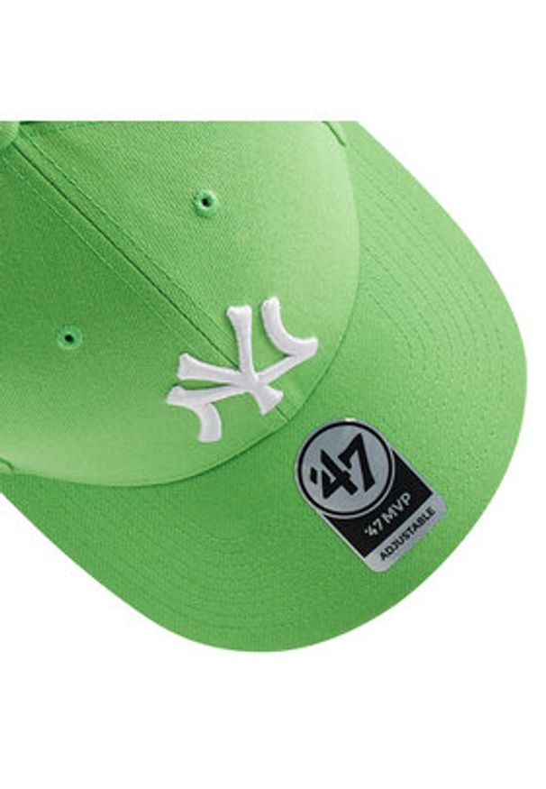 47 Brand Czapka z daszkiem B-MVPSP17WBP-LI Zielony. Kolor: zielony. Materiał: materiał
