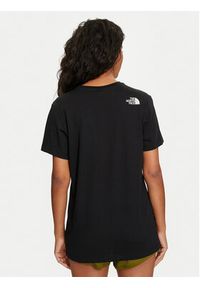 The North Face T-Shirt Easy NF0A87N9 Czarny Relaxed Fit. Kolor: czarny. Materiał: bawełna #3
