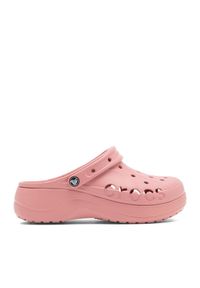 Klapki Crocs. Kolor: różowy. Obcas: na platformie #1