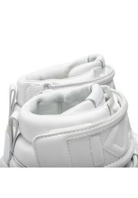 Karl Lagerfeld - KARL LAGERFELD Sneakersy KL63555 Biały. Kolor: biały. Materiał: skóra #3