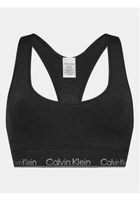 Calvin Klein Underwear Biustonosz top Racerback Bralette 000QF7317E Czarny. Kolor: czarny. Materiał: wiskoza