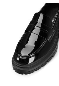 Jenny Fairy Loafersy HY58682-8A Czarny. Kolor: czarny. Materiał: skóra