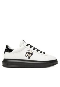 Karl Lagerfeld - KARL LAGERFELD Sneakersy KL52530N Biały. Kolor: biały. Materiał: skóra #1