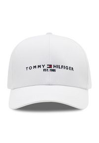 TOMMY HILFIGER - Tommy Hilfiger Czapka z daszkiem Th Established Cap AM0AM07352 Biały. Kolor: biały. Materiał: materiał #3